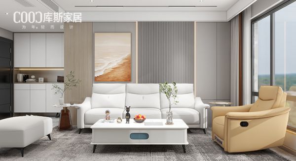 【空間靈感】106㎡現(xiàn)代奶油風(fēng)的家，感受微醺的浪漫